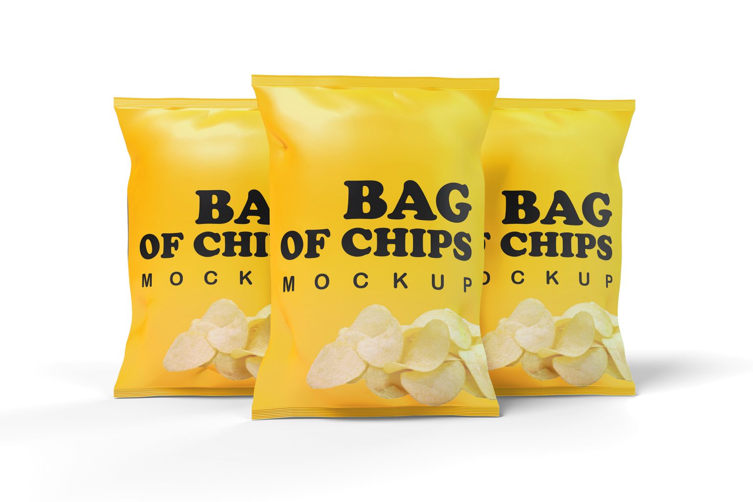 Download Bag of Chips - Mockup - Rometheme