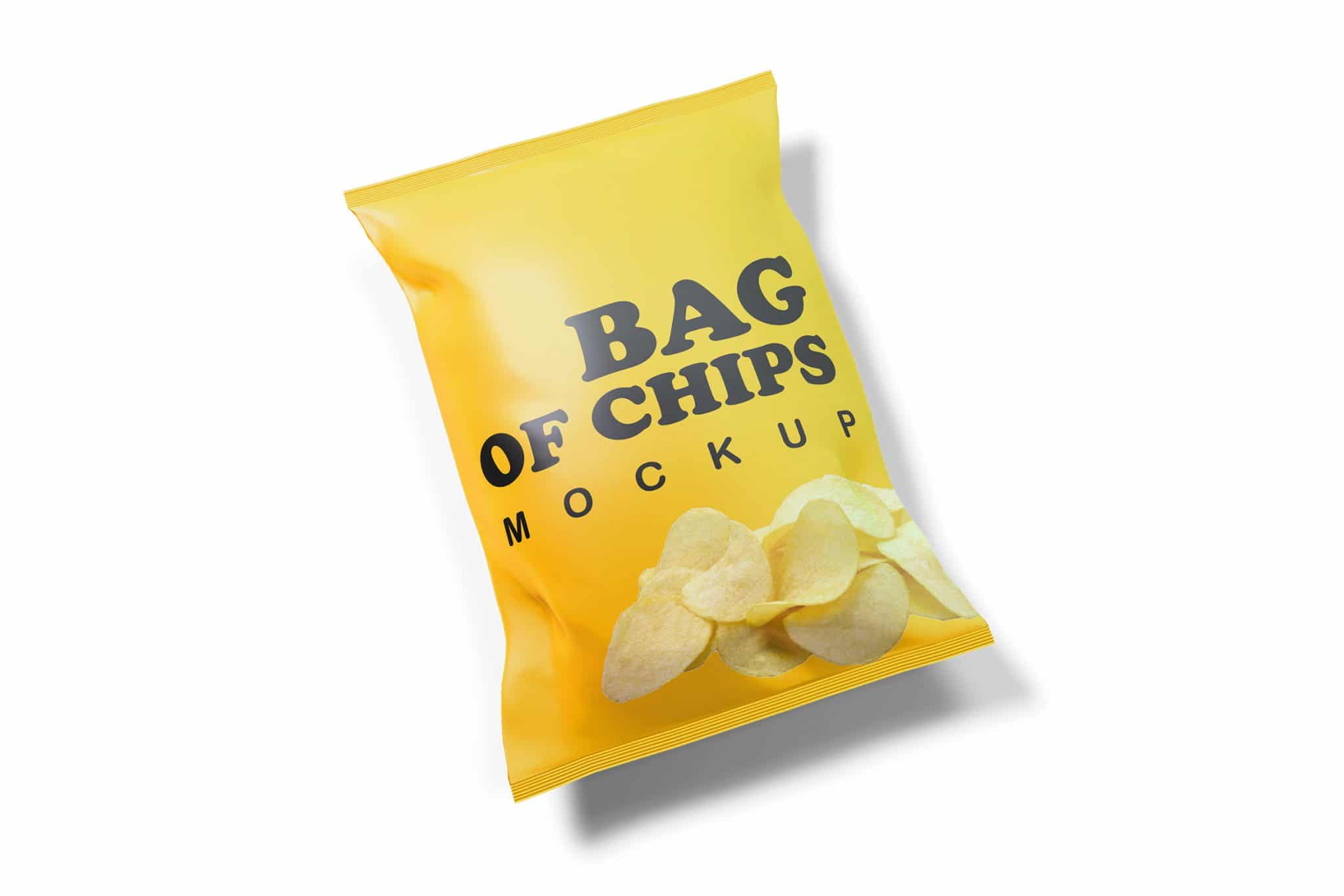 Download Bag of Chips - Mockup - Rometheme