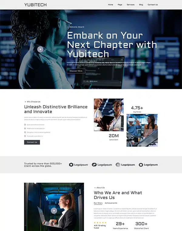 yubitech-page