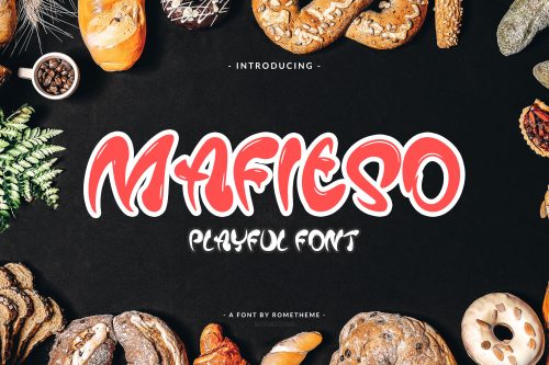 Mafieso - Playful Font