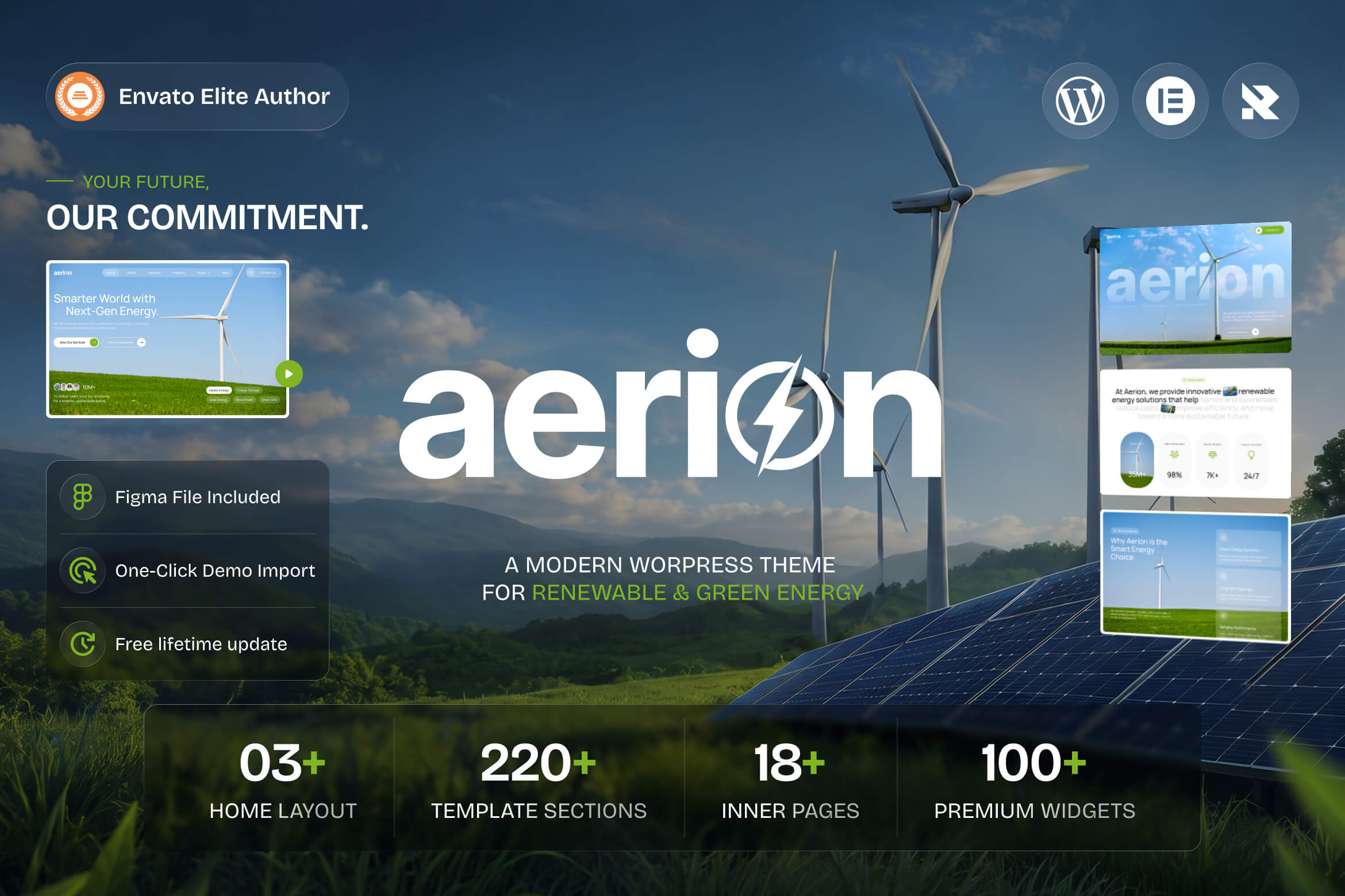 Aerion – Renewable & Green Energy WordPress Theme